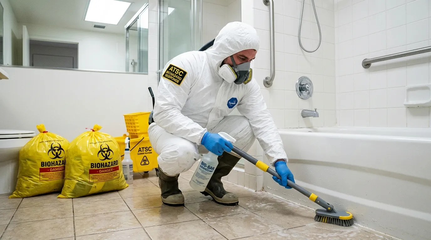 Decontamination equipment deployed for Blood Cleanup in Hillsboro